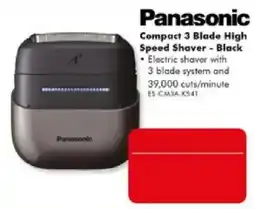 The Good Guys Panasonic Compact 3 Blade High Speed Shaver - Black offer