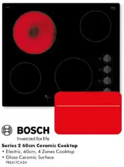 The Good Guys Bosch Series 2 60cm Ceramic Cooktop offer