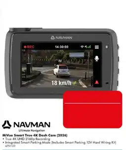 The Good Guys Navman Mivue Smart True 4K Dash Cam offer