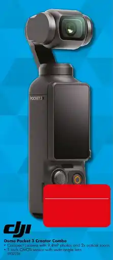 The Good Guys DJI Osmo Pocket 3 Creator Combo offer