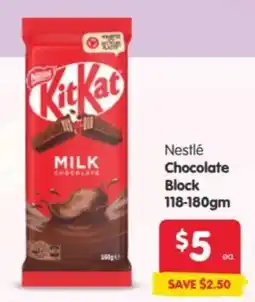 Spar Nestlé KitKat Milk Chocolate offer
