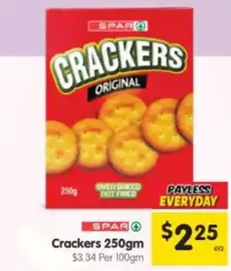 Spar Spar Crackers offer