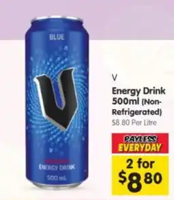 Spar V Energy Drink offer