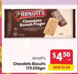 Spar Arnott's Chocolate Biscuits offer