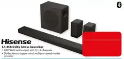 The Good Guys Hisense 5.1.4Ch Dolby Atmos Soundbar offer