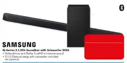 The Good Guys Samsung Q-Series 3.1.2Ch Soundbar with Subwoofer 2026 offer