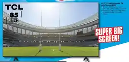 The Good Guys TCL 85" P7LS QLED Google TV with Gemini 2026 offer