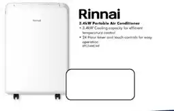 The Good Guys Rinnai 3.4kW Portable Air Conditioner offer