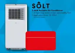 The Good Guys SÔLT 2.6kW Portable Air Conditioner offer