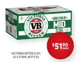 Harry Brown Victoria Bitter offer