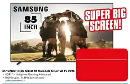 The Good Guys Samsung 85" QN80H NEO QLED 4K Mini-LED Smart AI TV 2026 offer
