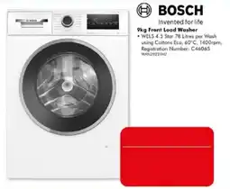 The Good Guys Bosch 9kg Front Load Washer offer
