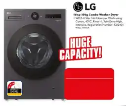 The Good Guys LG 16kg-10kg Combo Washer Dryer offer