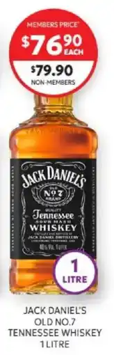 Harry Brown Jack Daniel's Old No.7 Tennessee Whiskey offer