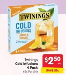 Spar Twinings Cold Infusions offer