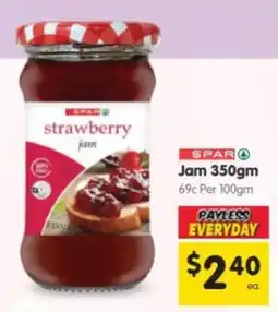 Spar SPAR strawberry jam offer