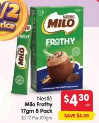 Nestlé Milo Frothy