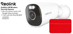 The Good Guys Reolink EcoUltra 4K Wireless Security Camera offer