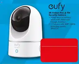 The Good Guys eufy 2K Indoor Pan & Tilt Security Camera offer