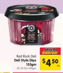 Spar Red Rock Deli Deli Style Dips offer