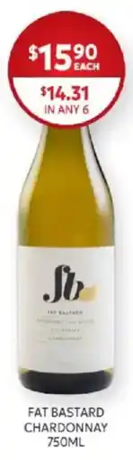 Harry Brown Fat Bastard Chardonnay offer