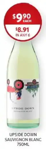 Harry Brown Upside Down Sauvignon Blanc offer