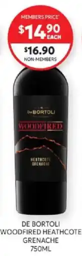 Harry Brown De Bortoli Woodfired Heathcote Grenache offer