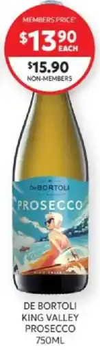 Harry Brown De Bortoli King Valley Prosecco offer