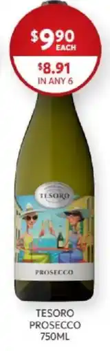 Harry Brown Tesoro Prosecco offer