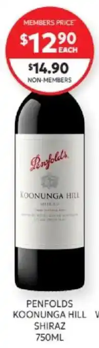 Penfolds Koonunga Hill Shiraz