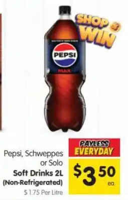 Spar Pepsi Soft Drinks 2L offer