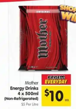 Spar Mother Energy Drinks offer