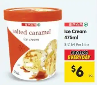 Spar SPAR salted caramel ice cream offer