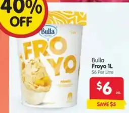 Spar Bulla Froyo offer