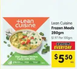 Spar Lean Cuisine Thai Green Chicken Curry with Rice offer
