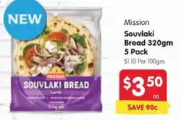 Spar Mission Souvlaki Bread offer