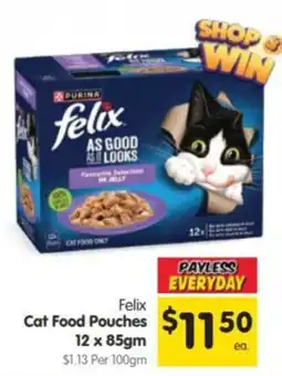 Spar Felix Cat Food Pouches offer
