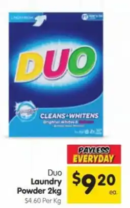 Spar Duo Laundry Powder offer