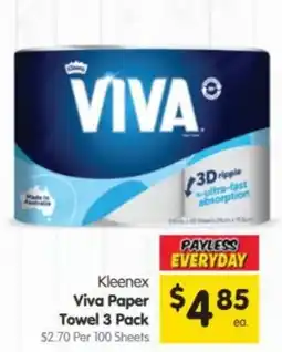 Spar Kleenex Viva Paper Towel offer