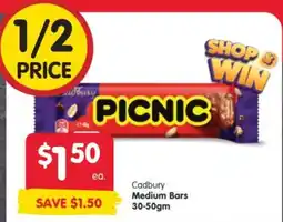 Spar Cadbury Picnic offer