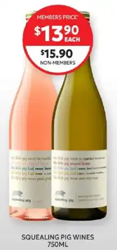Harry Brown Squealing Pig Wines offer