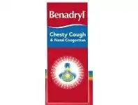 Benadryl Cough Liquid Chesty Cough & Nasal Decongestant 200ml