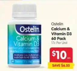 Spar Ostelin Calcium & Vitamin D3 offer