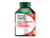 Good Price Pharmacy Nature’s Own Triple Strength Garlic + C, Horseradish 150 Tablets offer