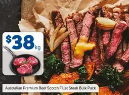 Foodland Australian Premium Beef Scotch Fillet Steak Bulk Pack offer