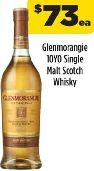 Liquorland Glenmorangie 10Yo Single Malt Scotch Whisky offer