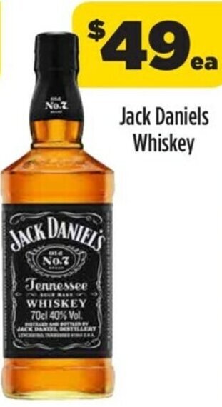 Liquorland Jack Daniels Whiskey offer