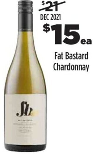 Fat Bastard Chardonnay