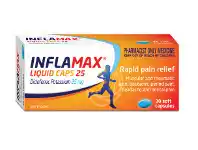 Ramsay Pharmacy Inflamax Liquid Caps 25 Diclofenac Potassium 25mg 30 Soft Capsules offer