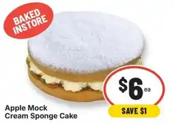 IGA Apple Mock Cream Sponge Cake offer